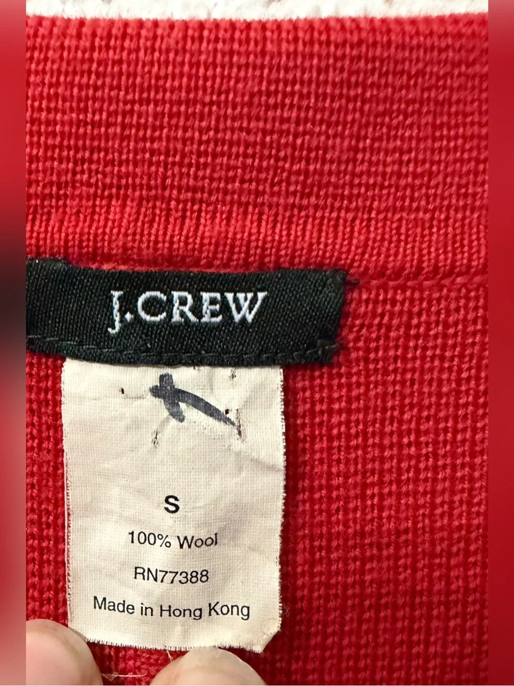 J. Crew Candace Knit Double-Breasted Wool Blend Jacket Blazer Cardigan Size S